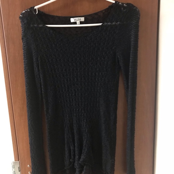 Sheer sweater tunic - Picture 1 of 5